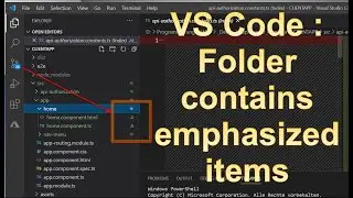 ✅ Solved: Folder contains emphasized items 👉 Disable Git Source Control  in VSCode VS Visual Code