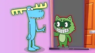 Anime Chibi Fnf vs Happy Tree Friends || Friday Night Funkin' Animation || Happy Tree Animation