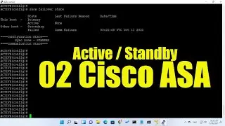 How to set up ACTIVE / STANDBY between 02 Cisco ASA devices