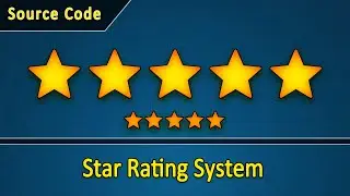 Star Rating System Using AJAX, JQUERY, PHP & MYSQL || Star Rating System Source Code