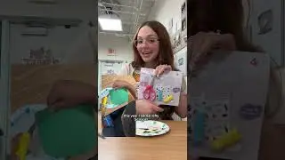 Let’s introduce scissors on the 2nd day of kindergarten✂️🥗 