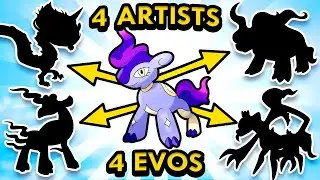 4 Artists Design Evolved Forms for my Pokemon 3