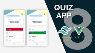 Quiz App with Vue 3, Tailwind and Open Trivia API Part 8: End of Quiz, Restart and Deployment