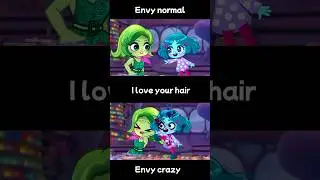 Let’s go creeping - Envy normal vs Envy crazy #insideout #insideout2