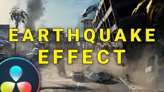 Make The EARTHQUAKE EFFECT Fast In Davinci Resolve 16!