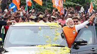 Karnataka Elections 2023: PM Modi holds 26 km long mega roadshow in Bengaluru