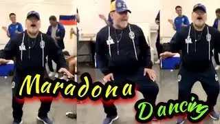 Wake Up and Watch Maradona's Unreal Dance Moves 2019