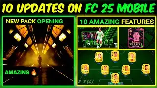 10 New FEATURES & LEAKS FC 25 Mobile, DYNASTIES EVENT | Mr. Believer