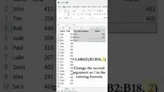 Excel Tips: How to Find the Top 3 Values in Any Column