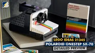 LEGO Ideas 21345 Polaroid OneStep SX-70 Camera early reveal and preview