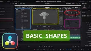 How To Make a Rectangle In Davinci Resolve 18