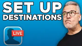How To Set Up Livestream Destinations In Ecamm Live Version 4