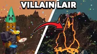 BIRTHDAY BOY Builds a Volcano Megabase in Hardcore Minecraft! PT 16 🔴LIVE!
