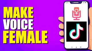 How To Make TikTok Voice Female (Quick Guide)