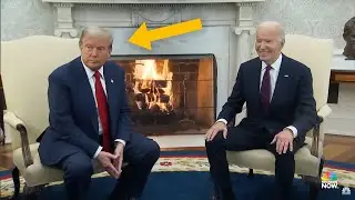 Trump sits there while Biden does what Trump COULD NEVER DO