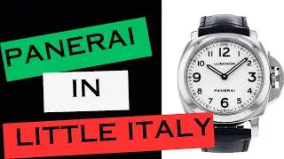 Panerai in Little Italy: What do they think?