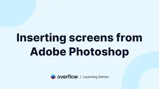 Inserting screens from Photoshop to Overflow