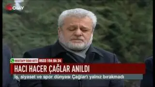 Hacı Hacer Çağlar kabri başında anıldı (Haber 30 01 2017)