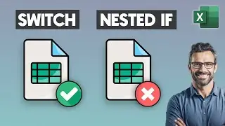 How to use SWITCH Function in Excel instead of nested IF statement