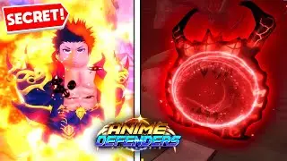 Evolving the *NEW* Secret Portal Unit In Anime Defenders! Demon Overlord