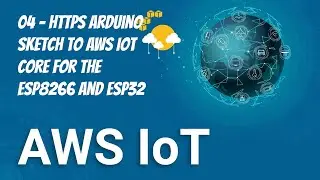 04 - HTTPs Arduino sketch to AWS IoT Core for the ESP8266 and ESP32