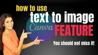 Text to Image tutorial 2023#Howtoworkincanva, #designservices697,#how to use canva for beginners2023