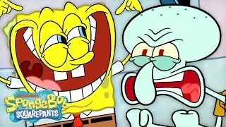 60 Minutes of Squidward Being SO Over It 😤😡 | SpongeBob