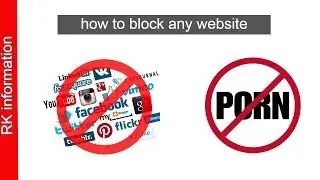 how to block any website