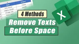 How to Remove Texts Before Space in Excel [4 Methods] | Excelgraduate