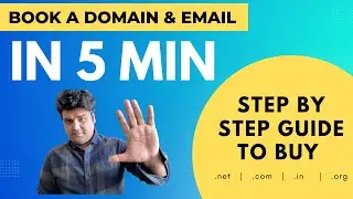 How to Book a Domain !!