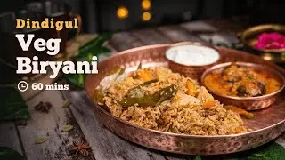 Better than Dindigul Thalappakatti Veg Biryani?😱 Try Cookd style Dindigul Veg Biryani Recipe