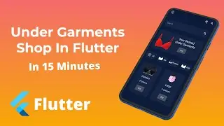 Online Under Garments Selling App UI In Flutter - Flutter Clean UI - Flutter Speed Code