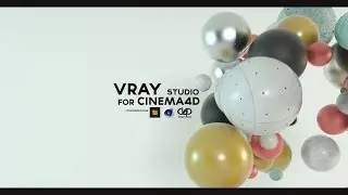 Vray studio for Cinema4D (vray preset & free materials)