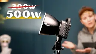 Is it really 500w?? Zhiyun G300 Light