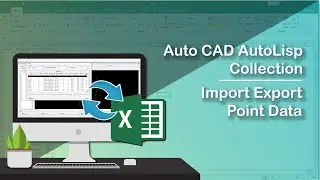 AutoCAD Autolisp - Import Export Point Data