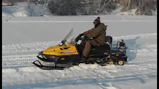 ЧЕСТНО ПРО Ski-doo Scandic SWT 550 и Land Cruiser 200