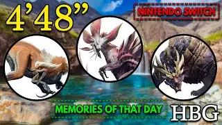 [NS] MHRise | HBG 4:48 Memories of That Day Solo E★7 あの日の思い出 ヘビィボウガン Izuchi - Mizutsune - Magnamalo
