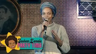 Sasheer's Problem With Resting Bitch Face | Sasheer Zamata Party Time!