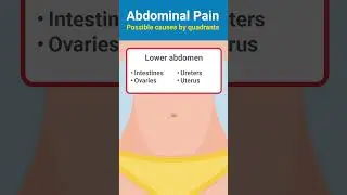 Abdominal pain has many causes, some more serious than others.