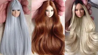 Barbie Doll Hairstyles ❤️ Amazing Barbie Hair Transformation ❤️ Creative Fun for Kids