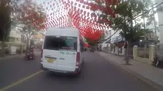 Crazy bus driver in Vietnam