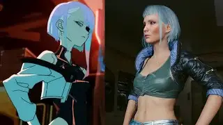 Cyberpunk Lucy inspired female character creation (no mods)