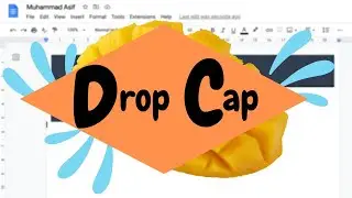 How to Create a Drop Cap in Google Docs