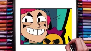 How to Draw Chester Icon From Brawl stars | How to Draw Brawl Stars