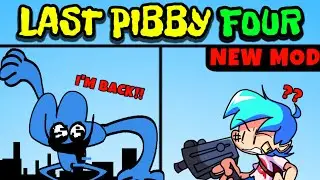 Friday Night Funkin VS Pibby Four New - Last Summer Reskin | Pibby BFDI (FNF/Pibby/New)