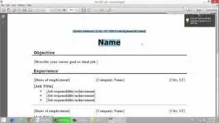 How To Easily Make / Create PDF Files From Word 2007 For Free