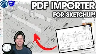 Easy Geometry from PDFs with PDF IMPORTER for SketchUp!