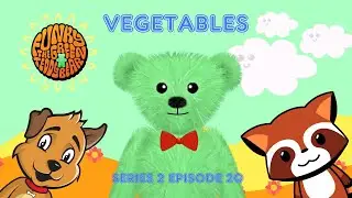 Funky the Green Teddy Bear – Vegetables. Preschool Fun for Everyone! Series 2 Episode 20