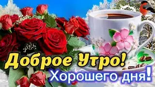 ☕️ Доброе утро! 🌹 Пусть каждое Утро будет нежным и тёплым! 🌸 Красивые пожелания ❄️