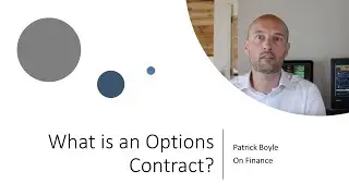 What is an Options Contract in Finance? | What is a Call Option? | What is a Put Option? Derivatives